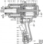 Bosch 0 607 450 580 ---- Pneumatic Impact Wrench Spare Parts